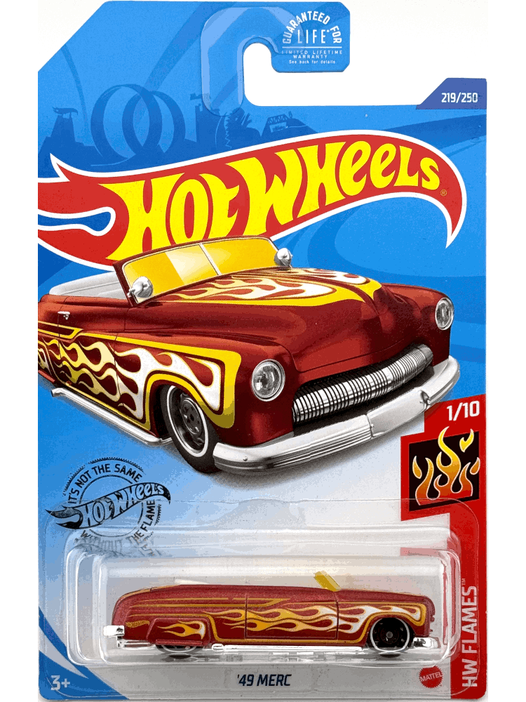 2020 Hot Wheels Mainline #219 - '49 Merc (Red) GHD68