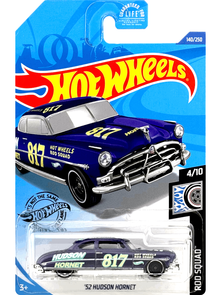 2020 Hot Wheels Mainline #140 - 1952 Hudson Hornet (Purple) GHF20