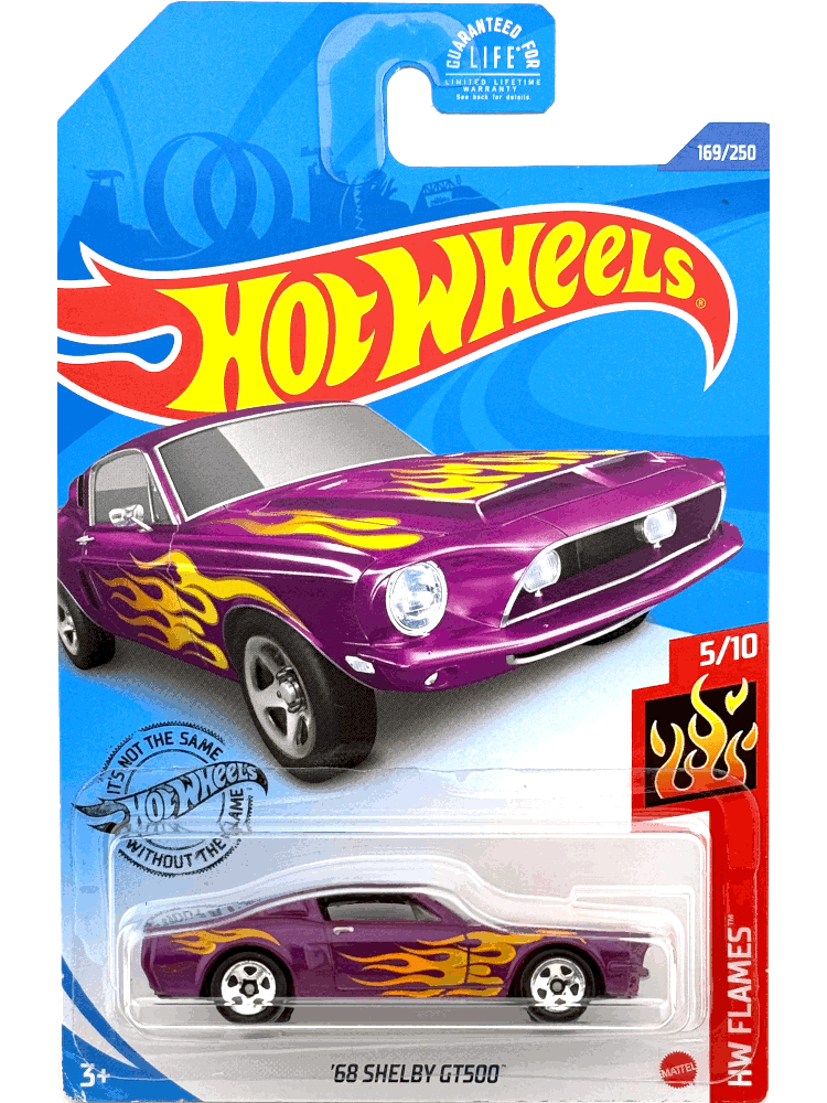 2020 Hot Wheels Mainline #169 - '68 Shelby GT500 (Purple) GHF58