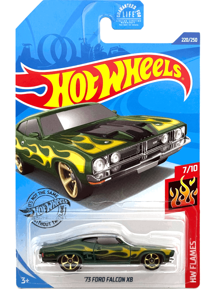2020 Hot Wheels Mainline #220 - '73 Ford Falcon XB (Green) GHD65