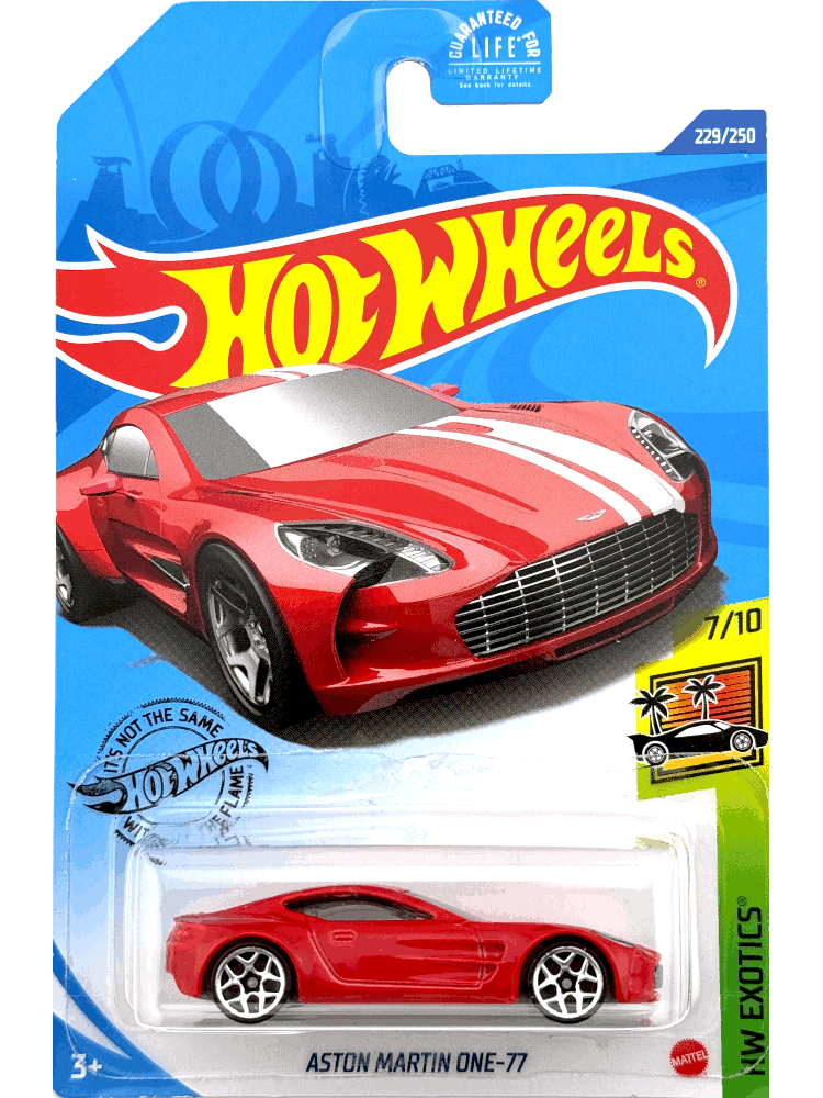 2020 Hot Wheels Mainline #229 - Aston Martin One-77 (Red) GHC33