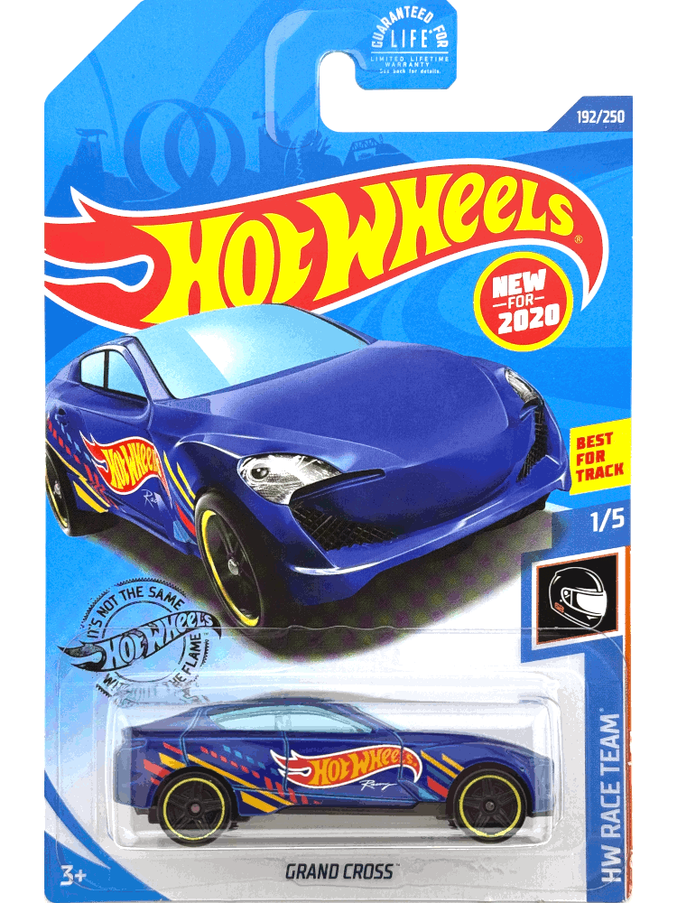 2020 Hot Wheels Mainline #192 - Grand Cross (Blue) GHB64