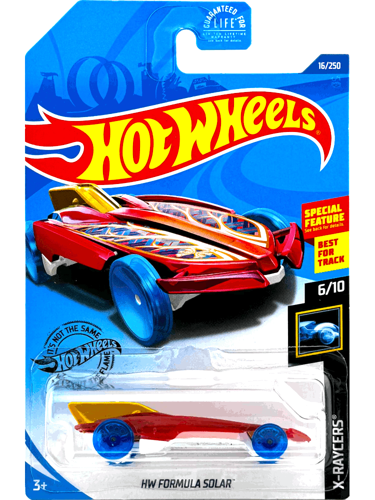 2020 Hot Wheels Mainline #016 - HW Formula Solar (Red) GHF72