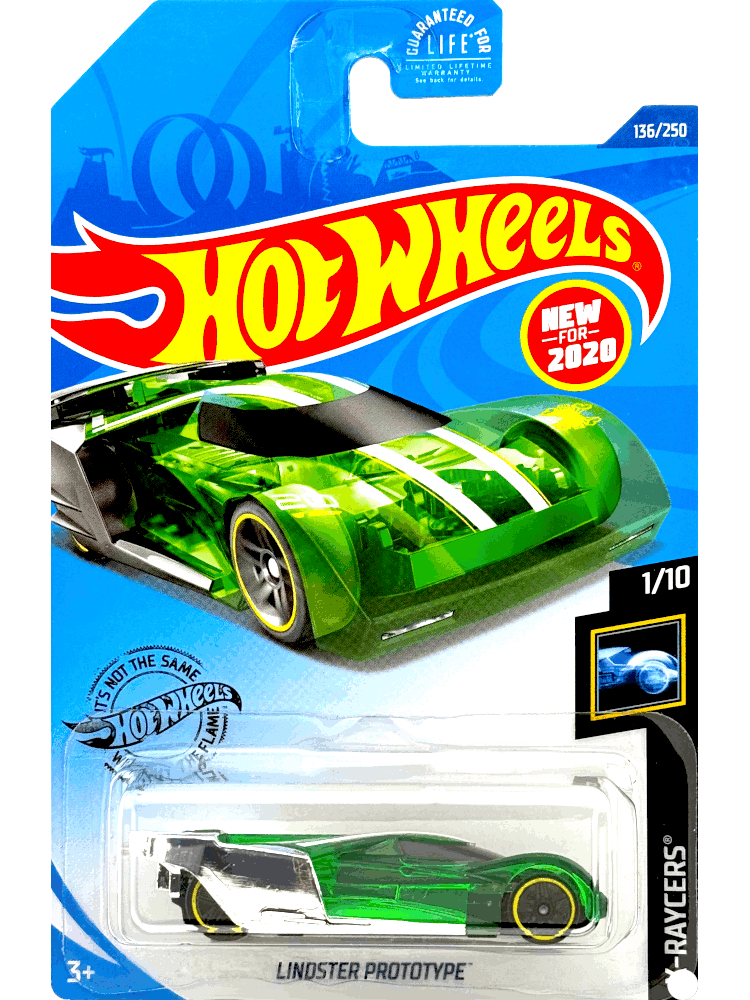2020 Hot Wheels Mainline #136 - Lindster Prototype (Green) GHF00
