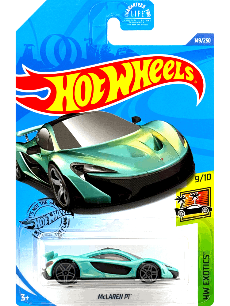 2020 Hot Wheels Mainline #149 - McLaren P1 (Green) GHC36