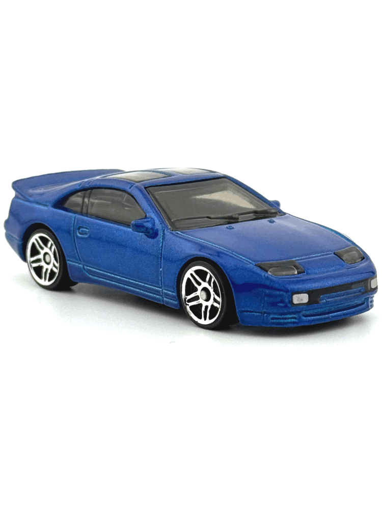 2021 Hot Wheels Mainline #023 - Nissan 300ZX Twin Turbo (Blue) GRY55
