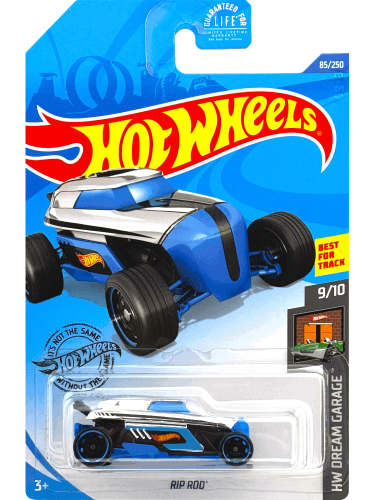 2020 Hot Wheels Mainline #085 - Rip Rod (Chrome) GHF91