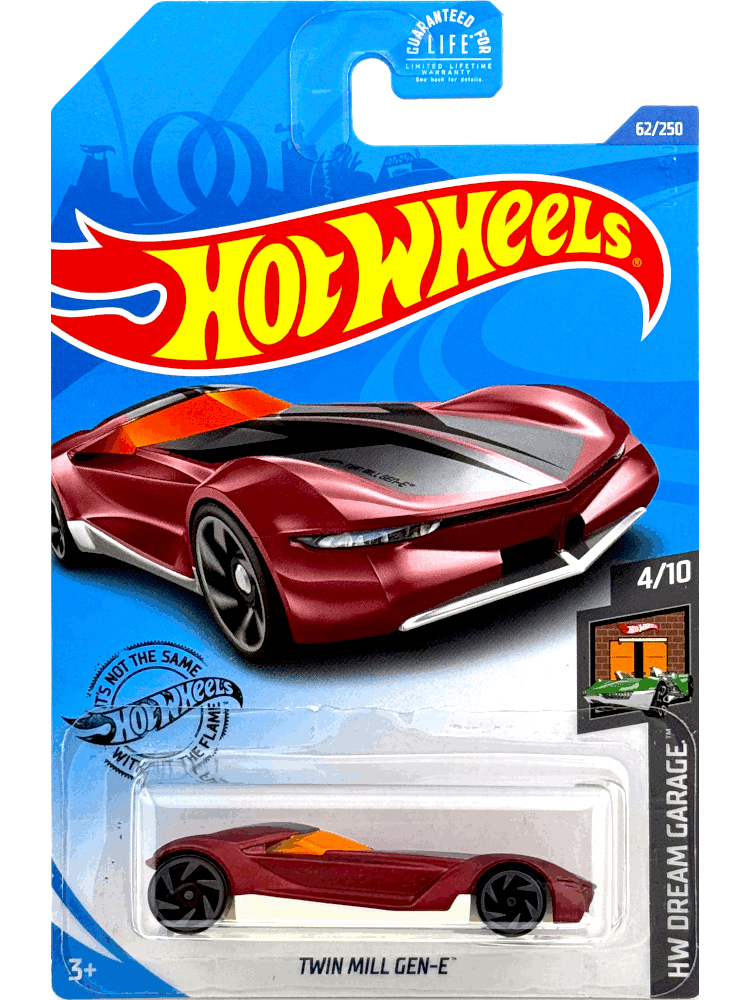2020 Hot Wheels Mainline #062 - Twin Mill GEN-E (Red) GHF28