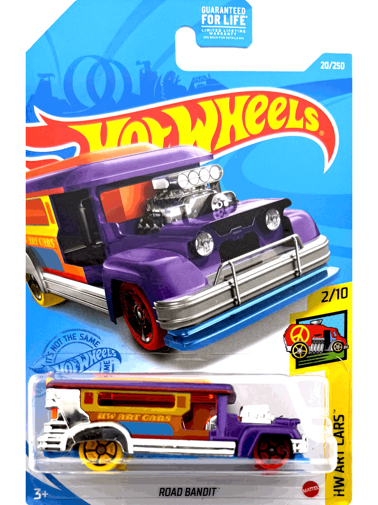 2021 Hot Wheels Mainline #020 - Road Bandit (Purple) GRY31