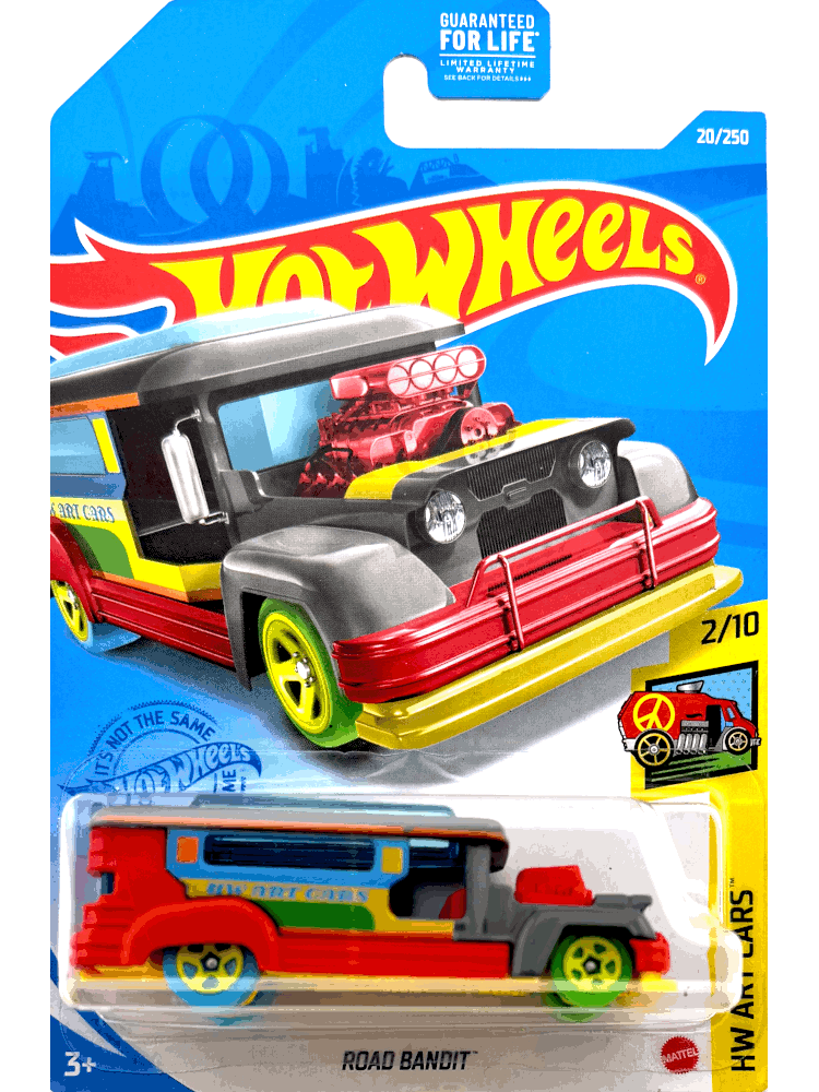 2021 Hot Wheels Mainline #020 - Road Bandit (Red) GRY31