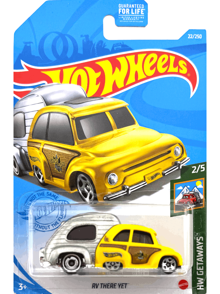 2021 Hot Wheels Mainline #022 - RV There Yet (Yellow) GRY52