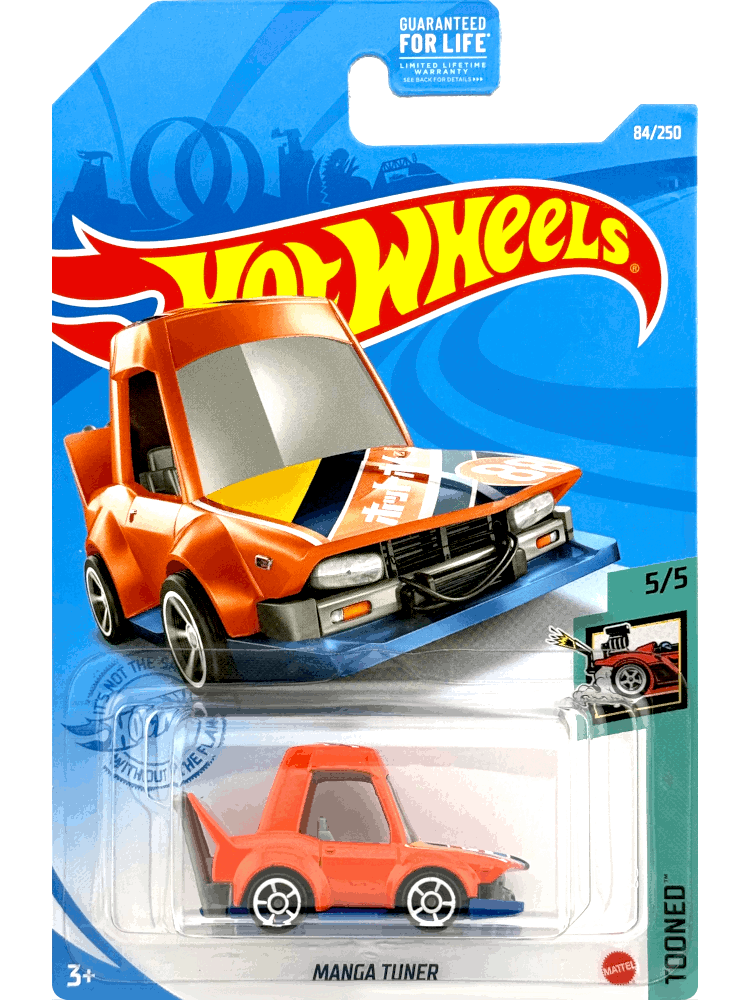 2021 Hot Wheels Mainline #084 - Manga Tuner (Orange) GTC81