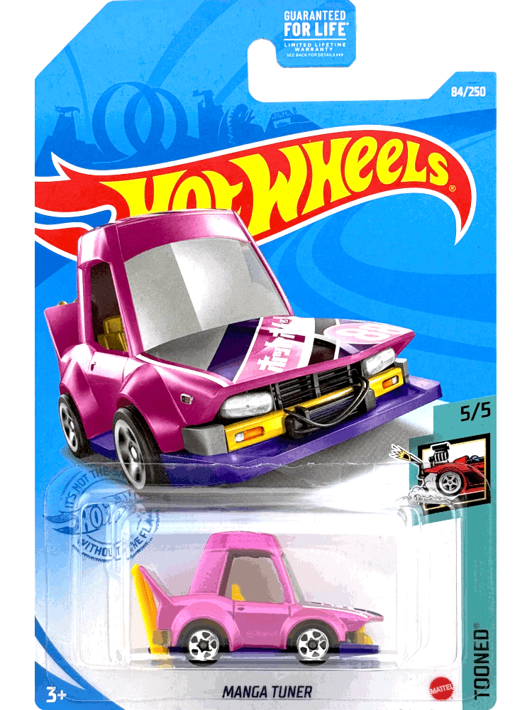 2021 Hot Wheels Mainline #084 - Manga Tuner (Pink) GRY00