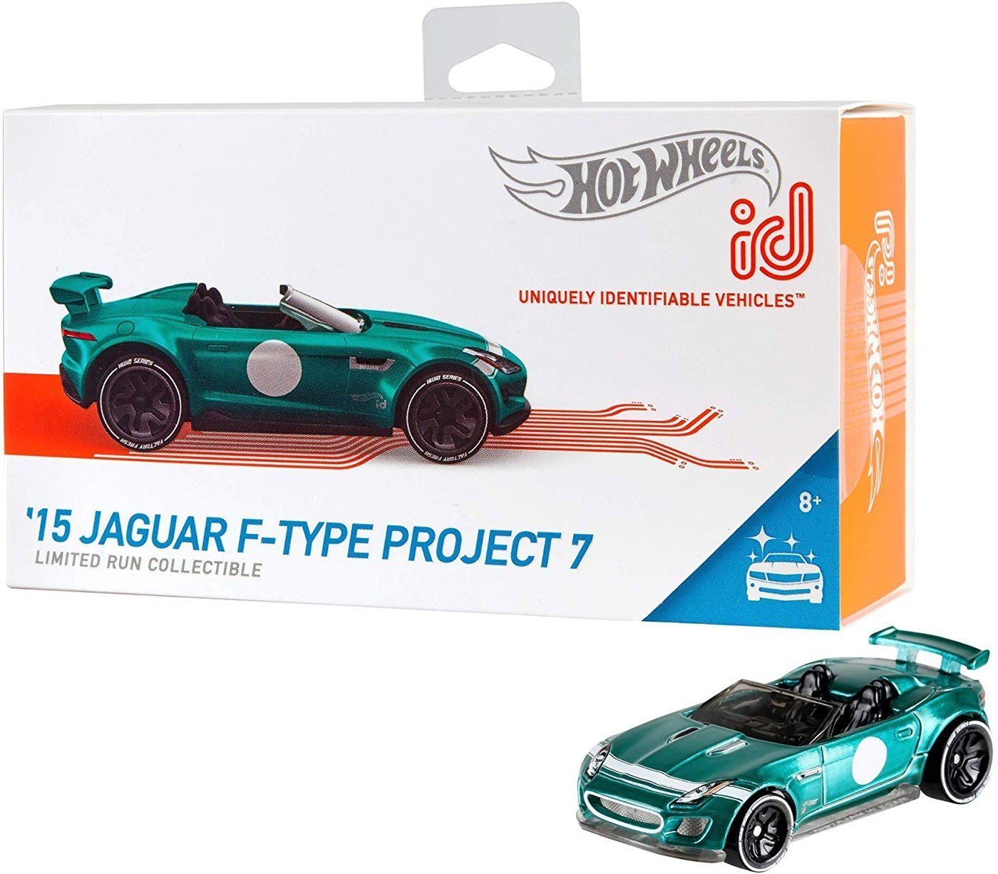 Hot Wheels id Series 1 - '15 Jaguar F-Type Project 7 (Green) FXB18