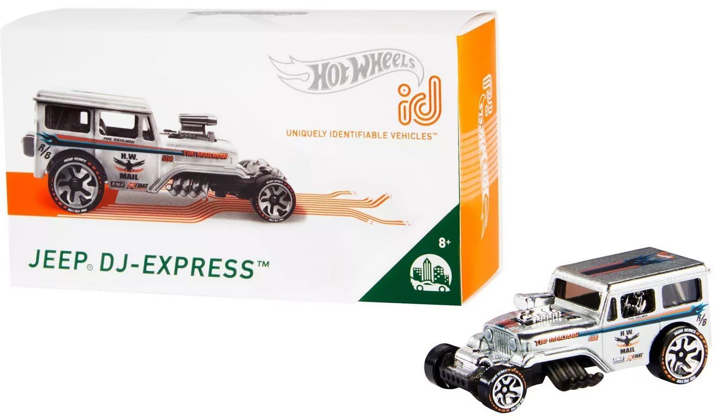 Hot Wheels id Series 1 - Jeep DJ-Express (Zamac Silver) FXB46