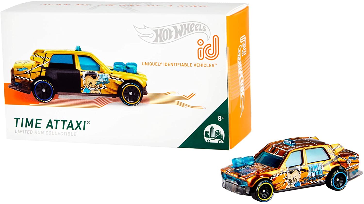 Hot Wheels id Series 1 - Time Attaxi (Gold) FXB30
