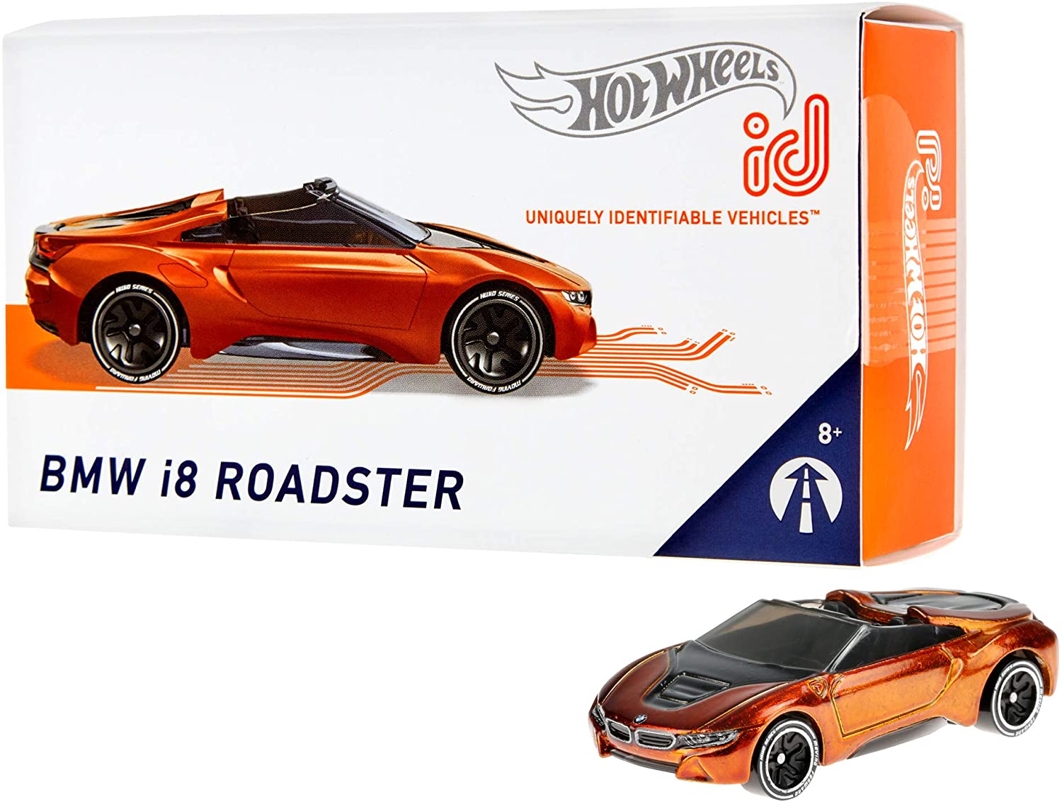 Hot Wheels id Series 1 - BMW i8 Roadster (Orange) FXB49