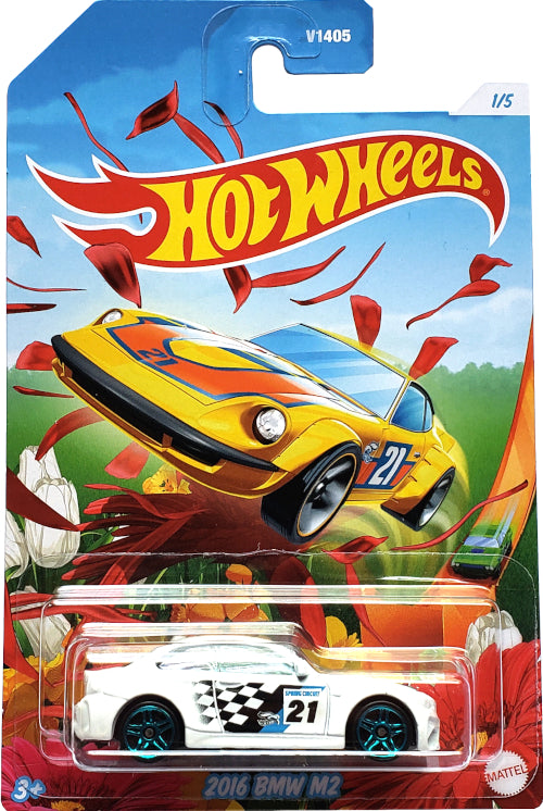 2021 Hot Wheels Exclusive Spring Set #1 - 2016 BMW M2 (White) GRP78