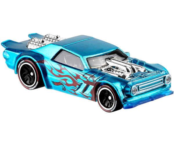 Hot Wheels id Series 1 - Night Shifter Nightburnerz Muscle Car (Blue) FXB34