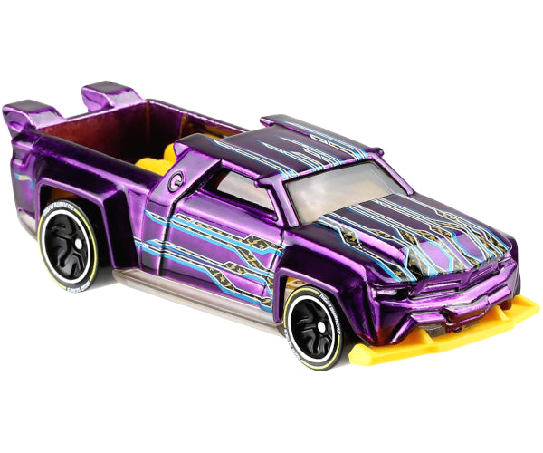 Hot Wheels id Series 1 - Solid Muscle Nightburnerz Truck (Purple) FXB35
