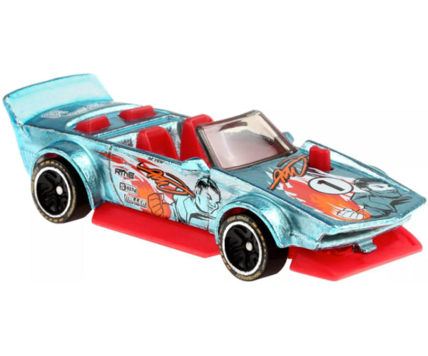 Hot Wheels id Series 2 - Track Manga Car Nightburnerz (Blue) HBF90