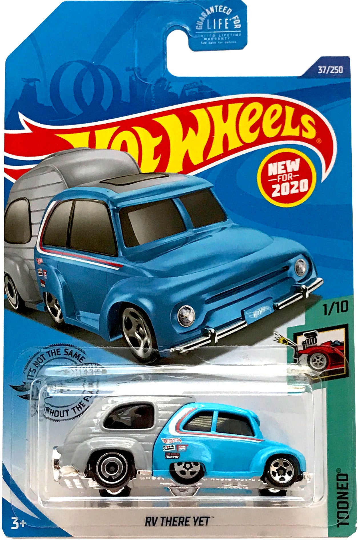 2020 Hot Wheels Mainline #037 - RV There Yet (Blue Grey) GHF85
