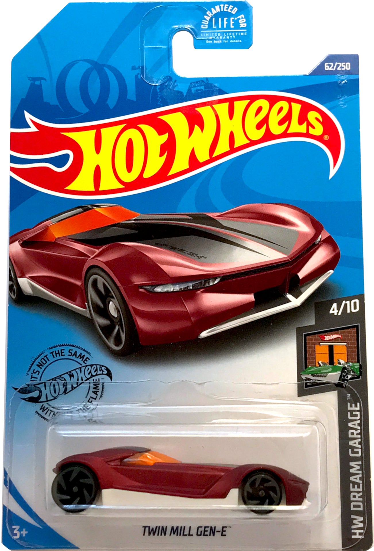 2020 Hot Wheels Mainline #062 - Twin Mill GEN-E (Red) GHF28
