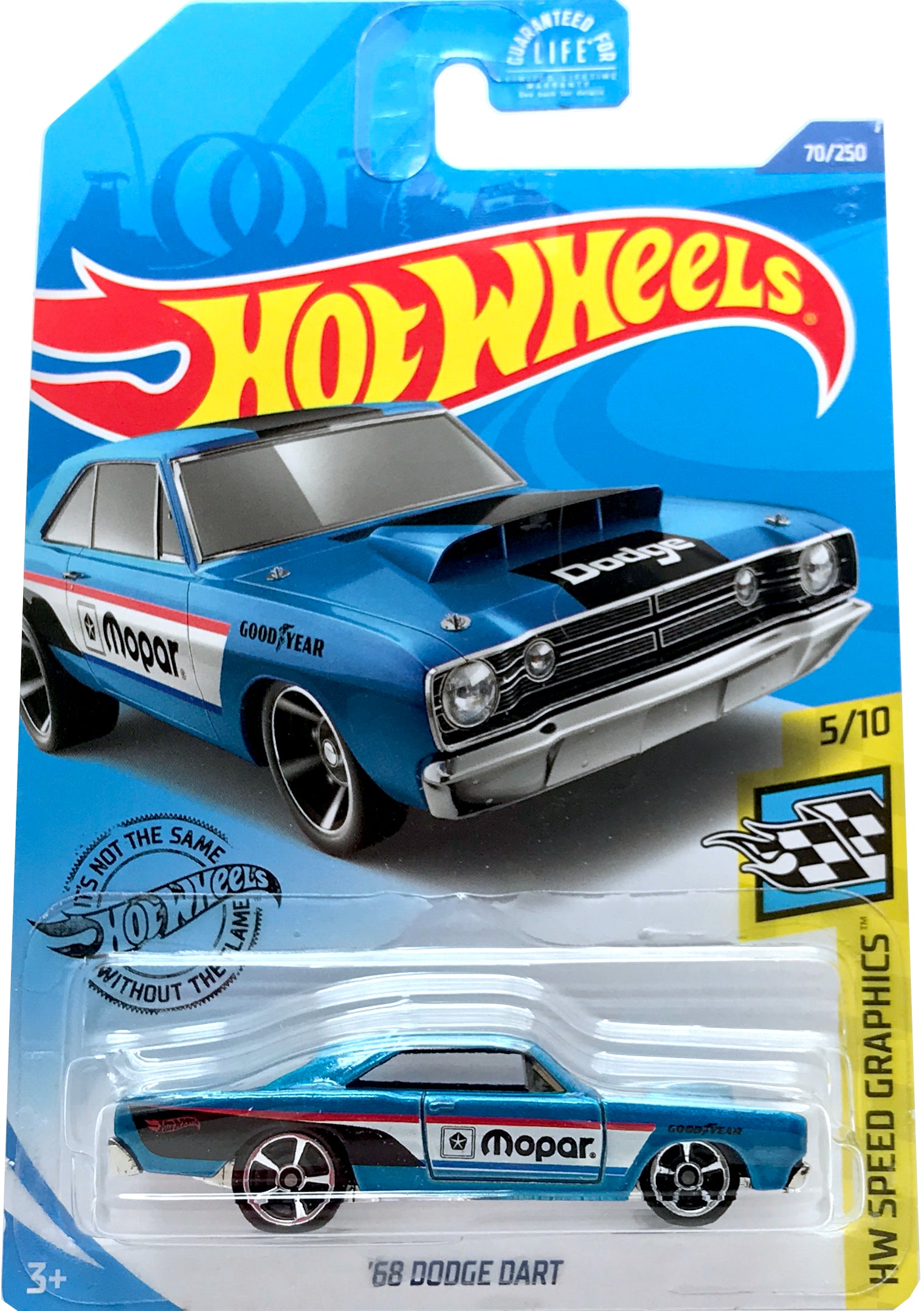 2020 Hot Wheels Mainline #070 - '68 Dodge Dart (Blue) GHF34