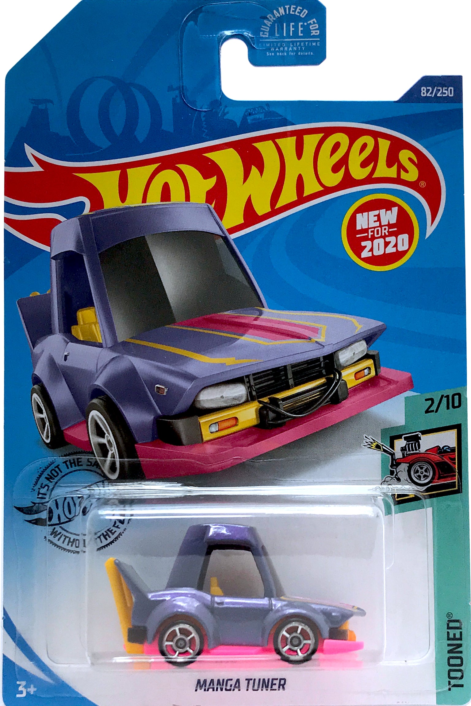 2020 Hot Wheels Mainline #082 - Manga Tuner (Purple) GHF84