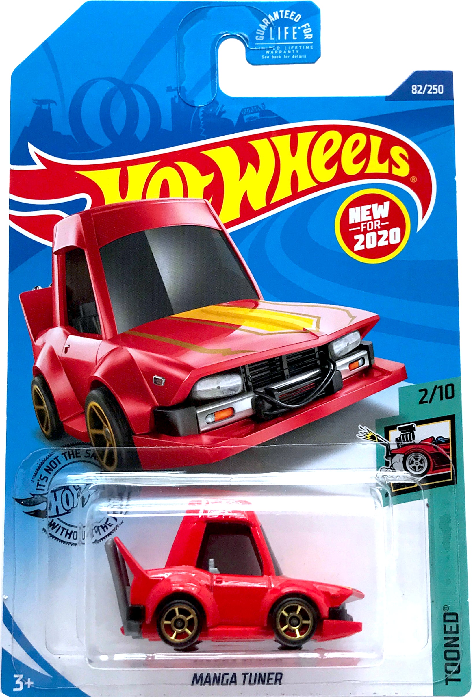 2020 Hot Wheels Mainline #082 - Manga Tuner (Red) GHB77