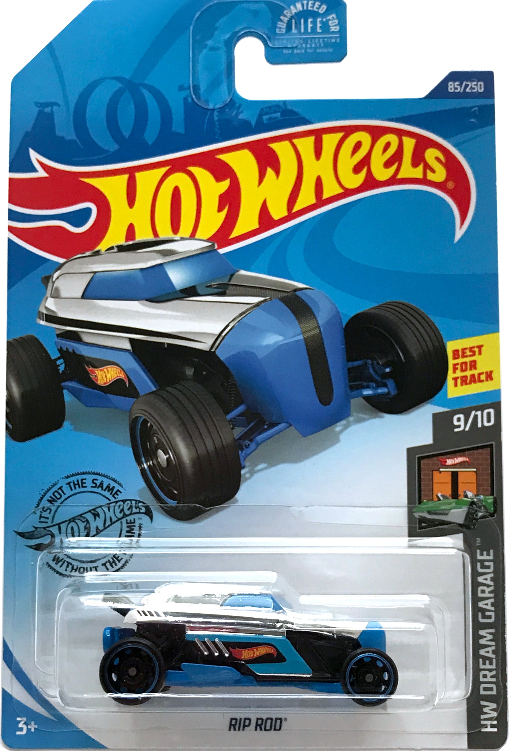 2020 Hot Wheels Mainline #085 - Rip Rod (Chrome) GHF91