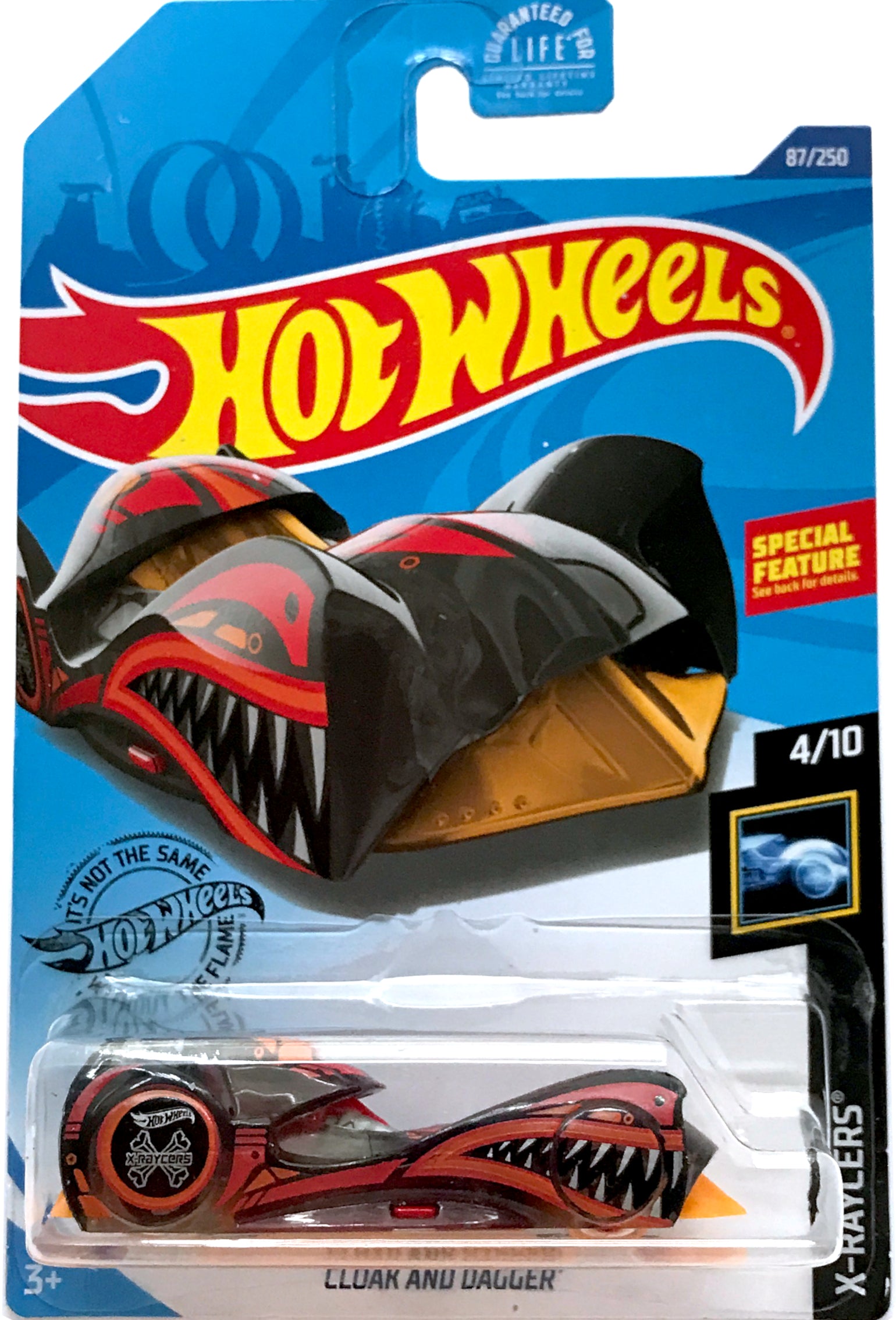 2020 Hot Wheels Mainline #087 - Cloak and Dagger (Black) GHF71