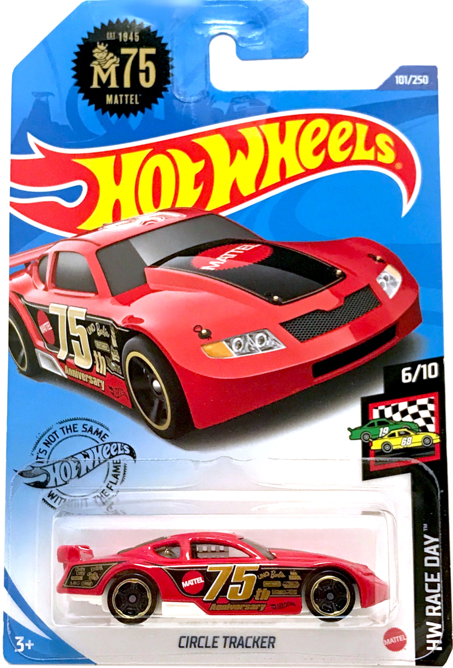 2020 Hot Wheels Mainline #101 - Circle Tracker (Red) GHG12