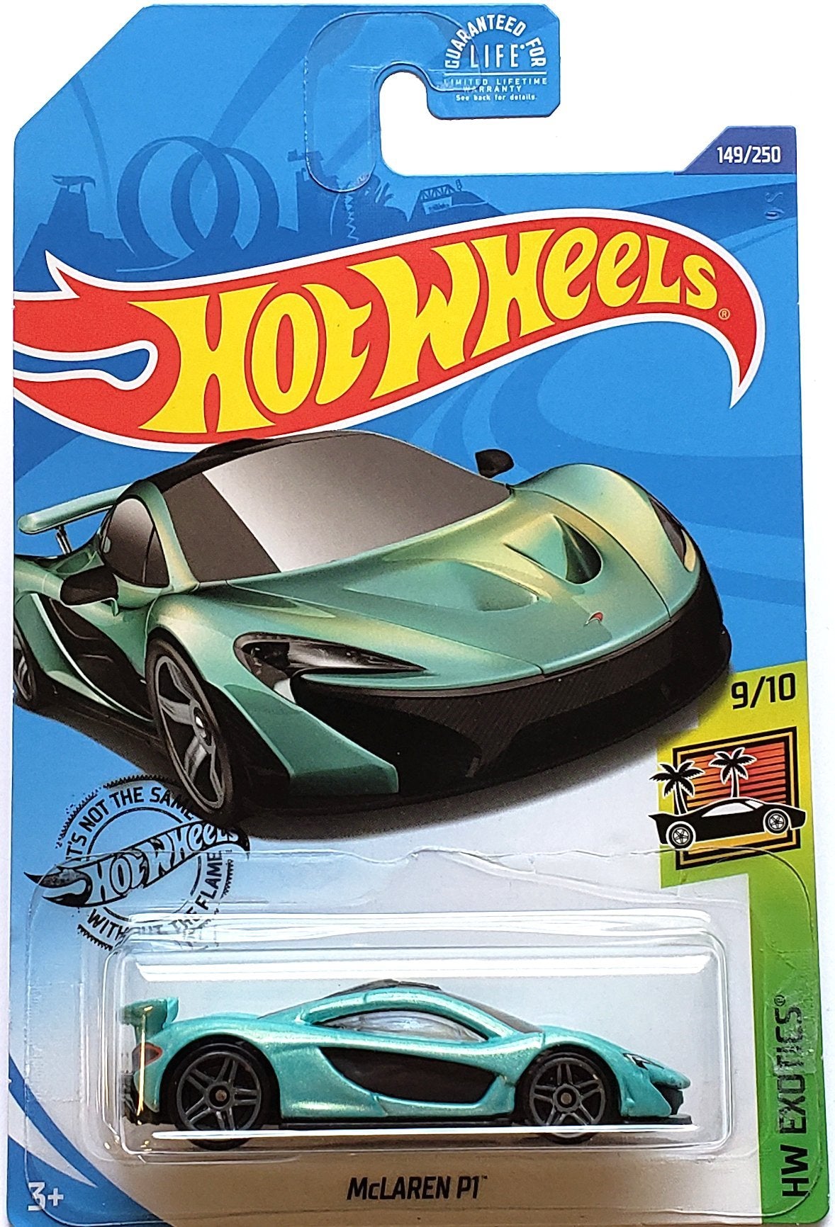 2020 Hot Wheels Mainline #149 - McLaren P1 (Green) GHC36
