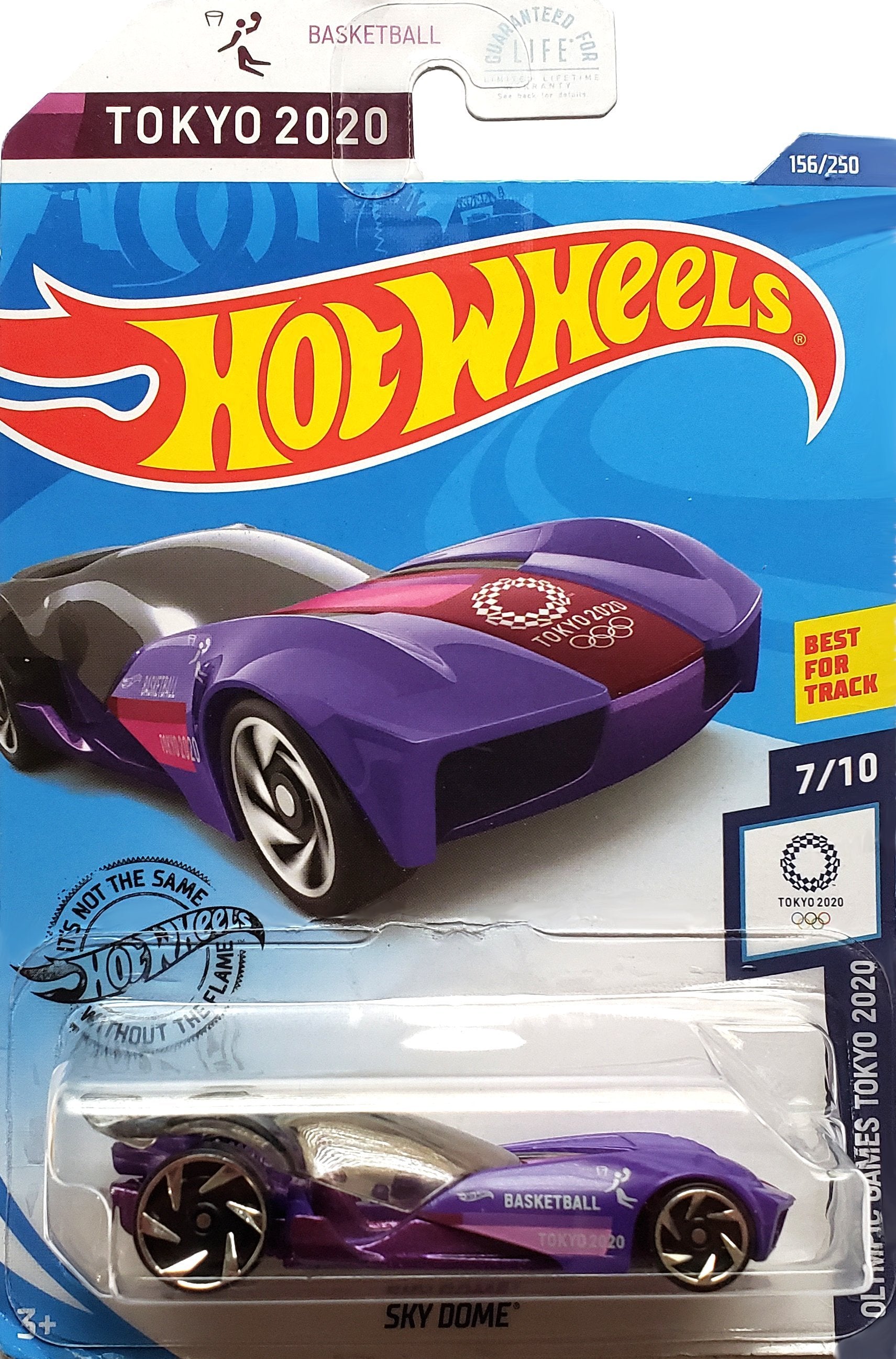 2020 Hot Wheels Mainline #156 - Sky Dome (Tokyo Olympics Purple) GHC97