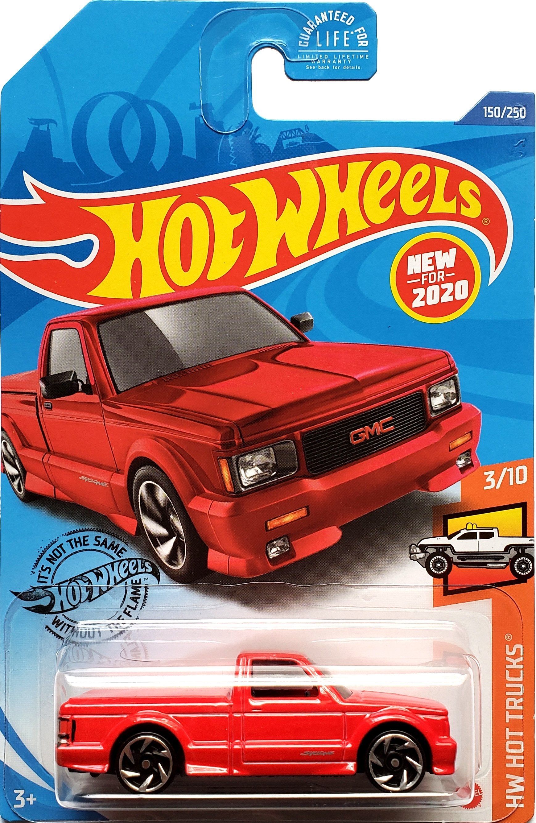 2020 Hot Wheels Mainline #150 - '91 GMC Syclone (Red) 3/10 HW Hot Trucks GHF13