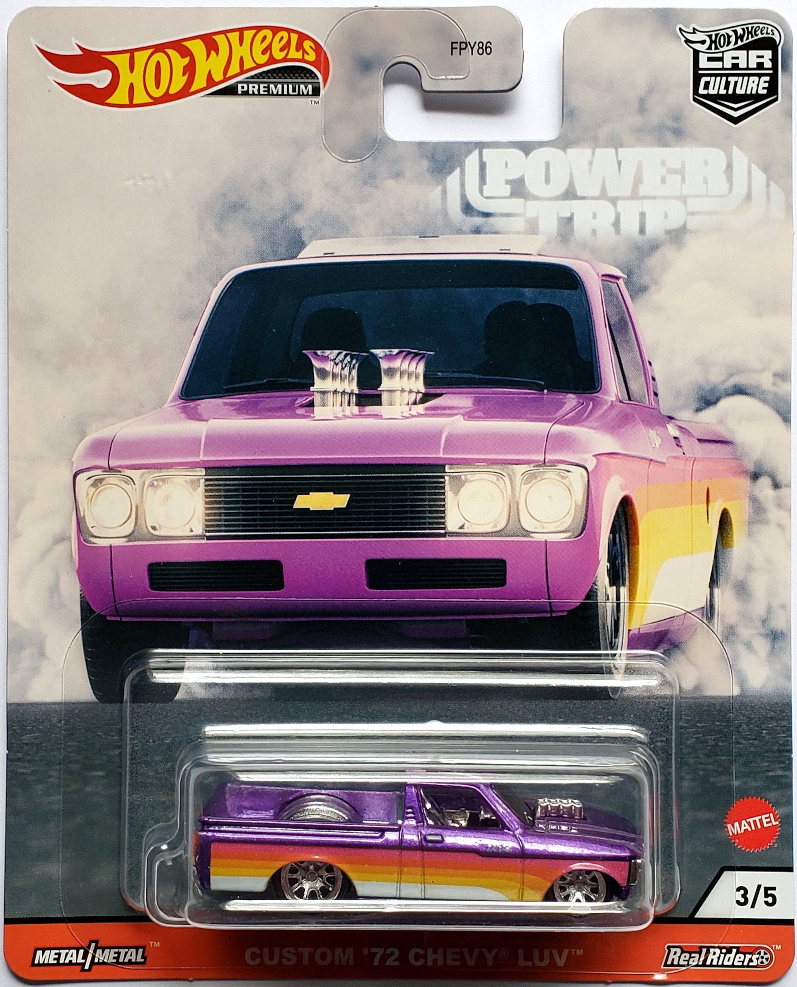 Hot Wheels Premium - Custom 1972 Chevy LUV Pickup (Purple) GJR03