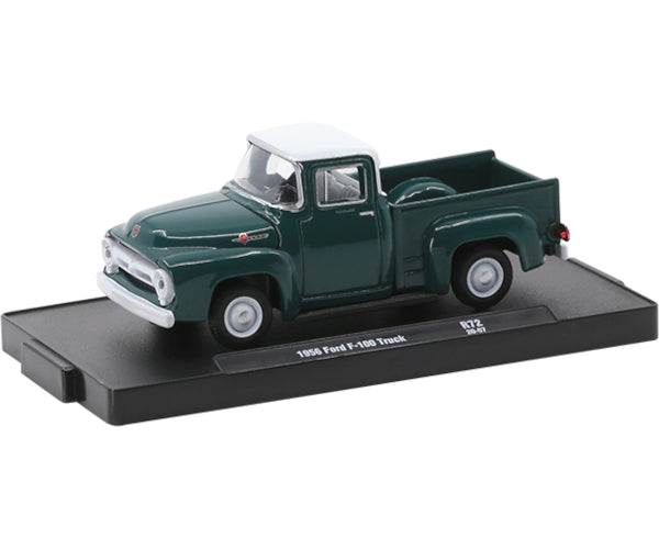 2020 M2 Machines Auto Drivers #R722057 - 1956 Ford F-100 Pickup Truck (Green)