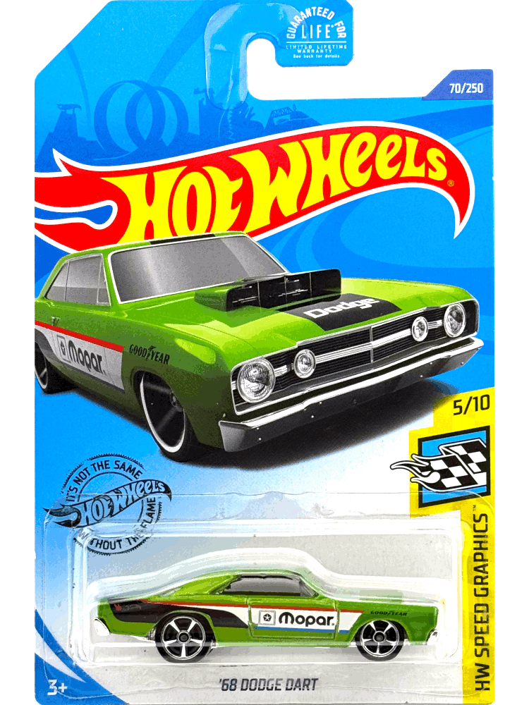2020 Hot Wheels Mainline #070 - '68 Dodge Dart (Green) GHC87