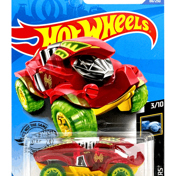 2020 Hot Wheels Mainline #86 - Hot Wheels Beat All Red X-Raycers GLN64