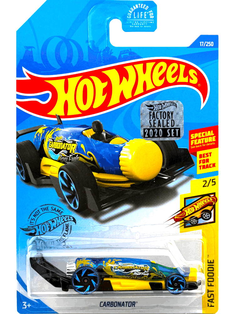 2020 Hot Wheels Mainline #017 - Carbonator (Factory Sealed - Blue) GHF26