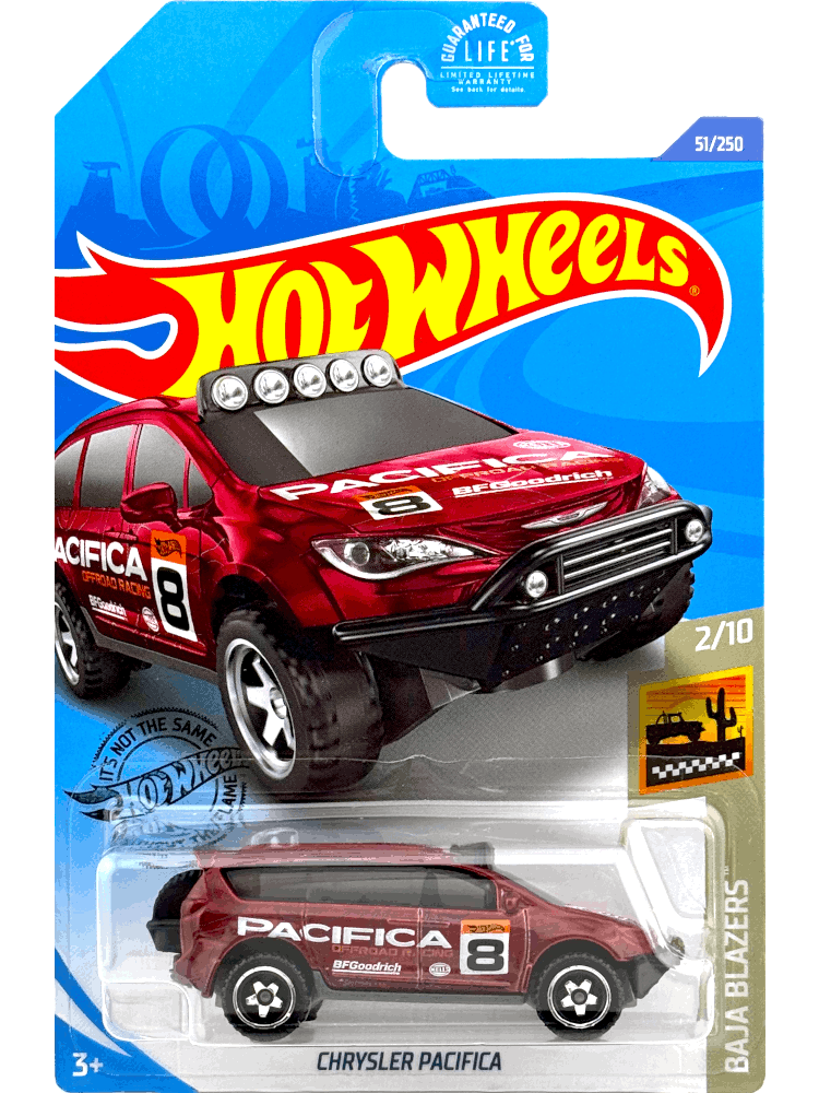 2020 Hot Wheels Mainline #051 - Chrysler Pacifica (Red) GHB85