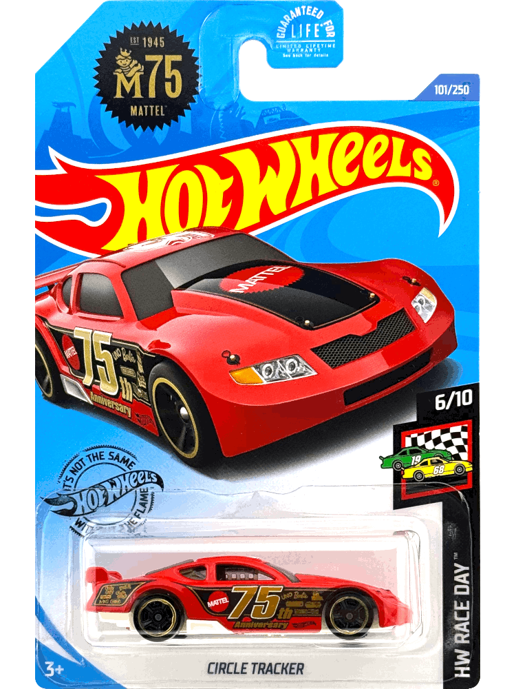 2020 Hot Wheels Mainline #101 - Circle Tracker (Red) GHG12