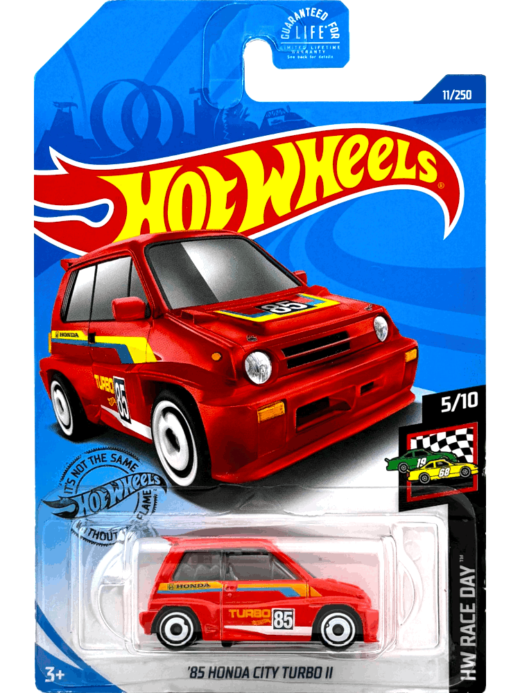 2020 Hot Wheels Mainline #011 - '85 Honda City Turbo II (Red) GHF22
