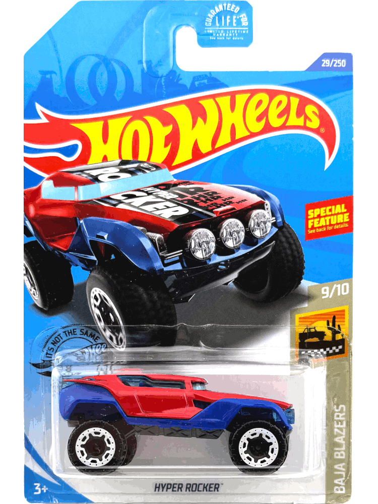 2020 Hot Wheels Mainline #029 - Hyper Rocker (Red) GHB90