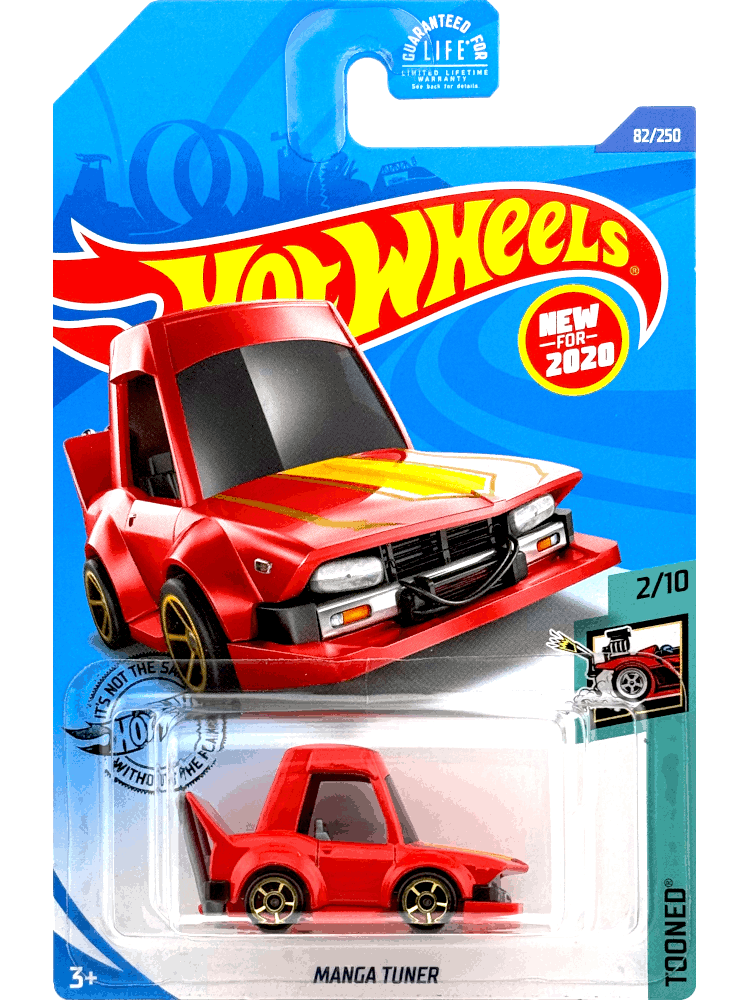 2020 Hot Wheels Mainline #082 - Manga Tuner (Standard Red) GHB77