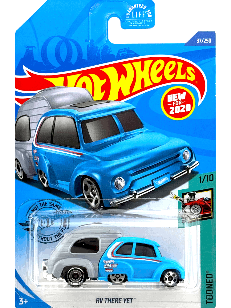 2020 Hot Wheels Mainline #037 - RV There Yet (Blue Grey) GHF85