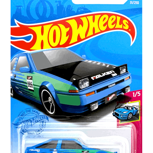 2021 Hot Wheels Toyota AE86 Sprinter Trueno GTB26 Falken