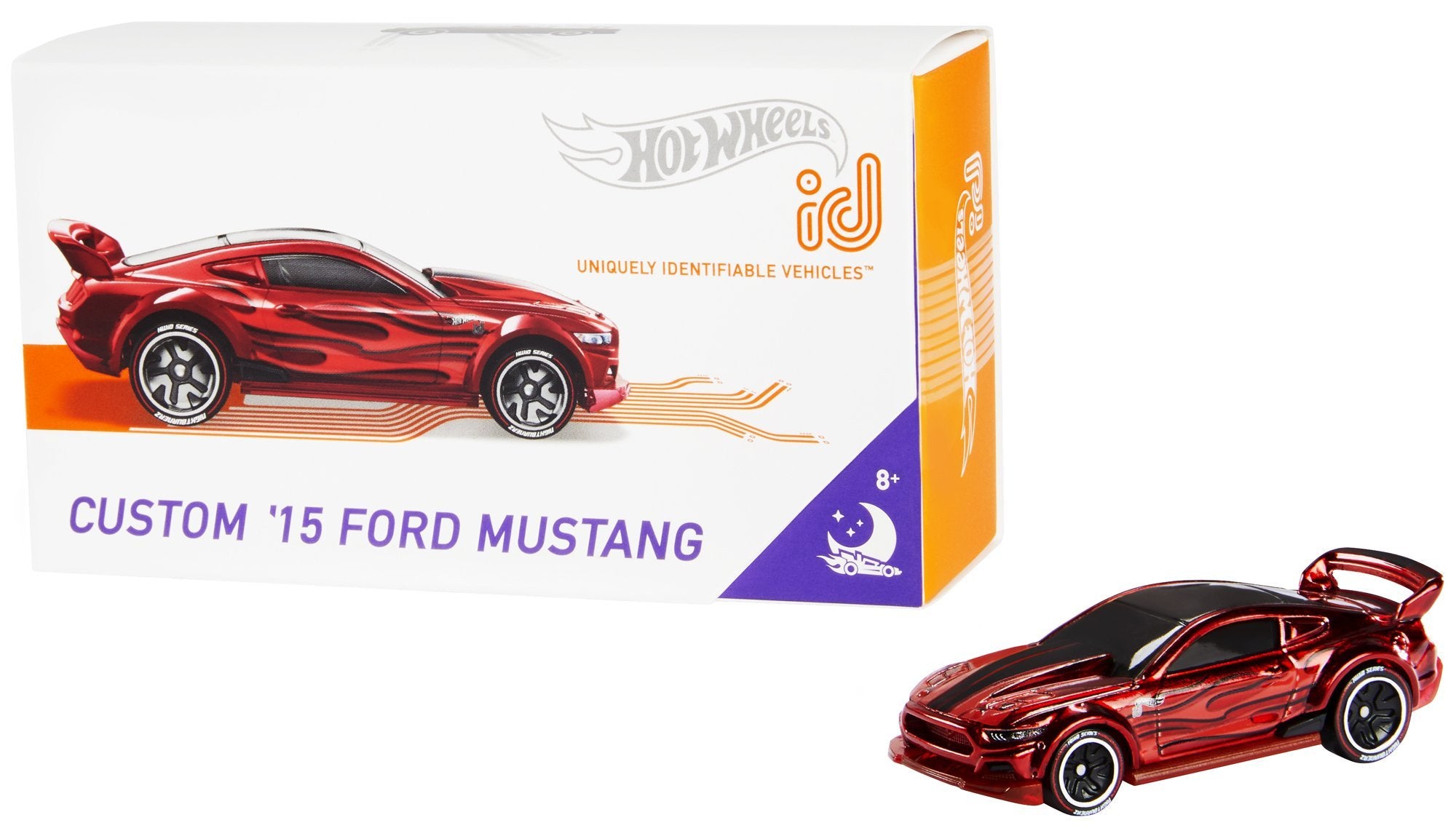 Hot Wheels id Series 1 - Custom '15 Ford Mustang (Red) FXB37