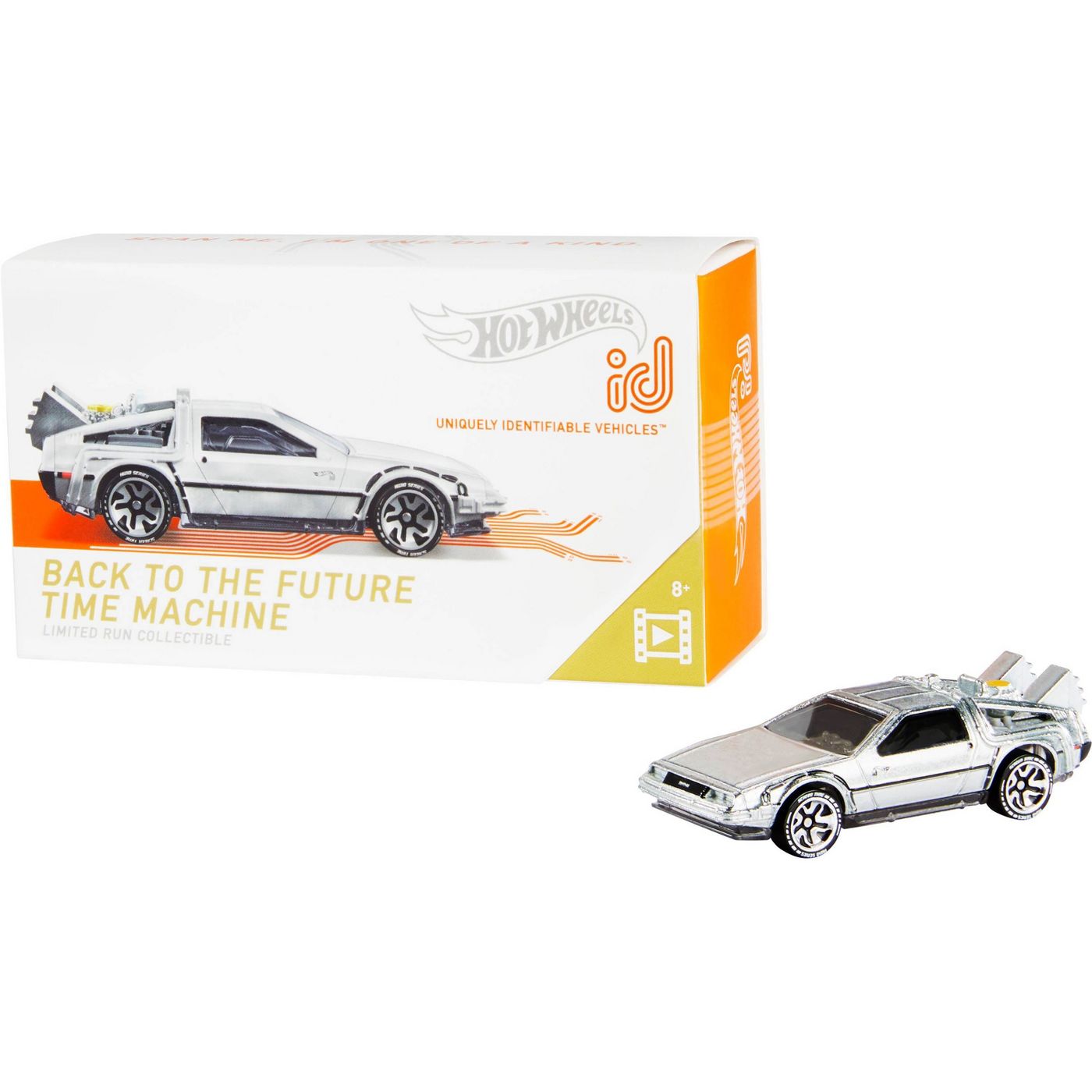 Hot Wheels id Series 1 - Back to The Future Time Machine (DeLorean) FXB44